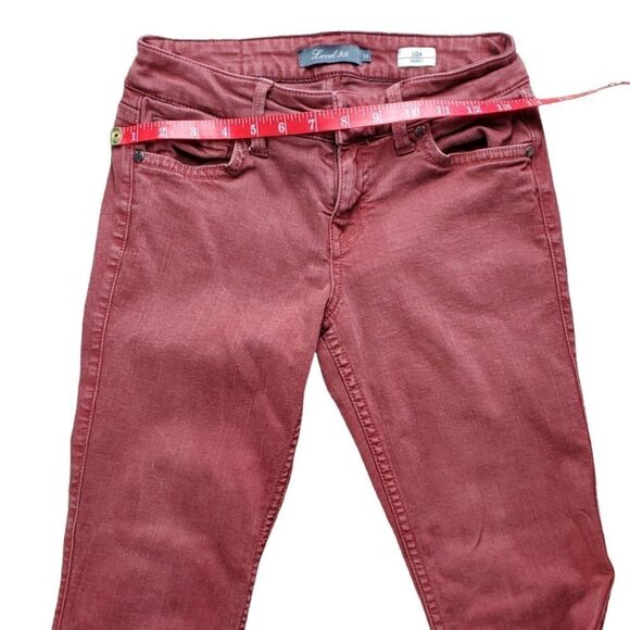 Nordstrom Level 99 Rust Liza Skinny Jeans - Picture 4 of 7